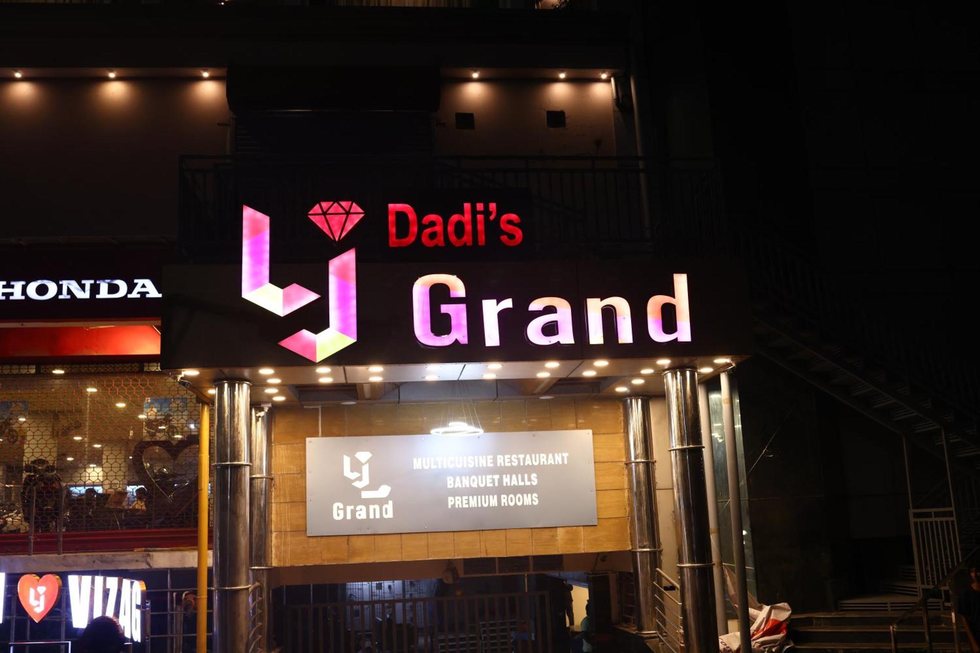Lj Dadi'S Grand Hotell Visakhapatnam Eksteriør bilde