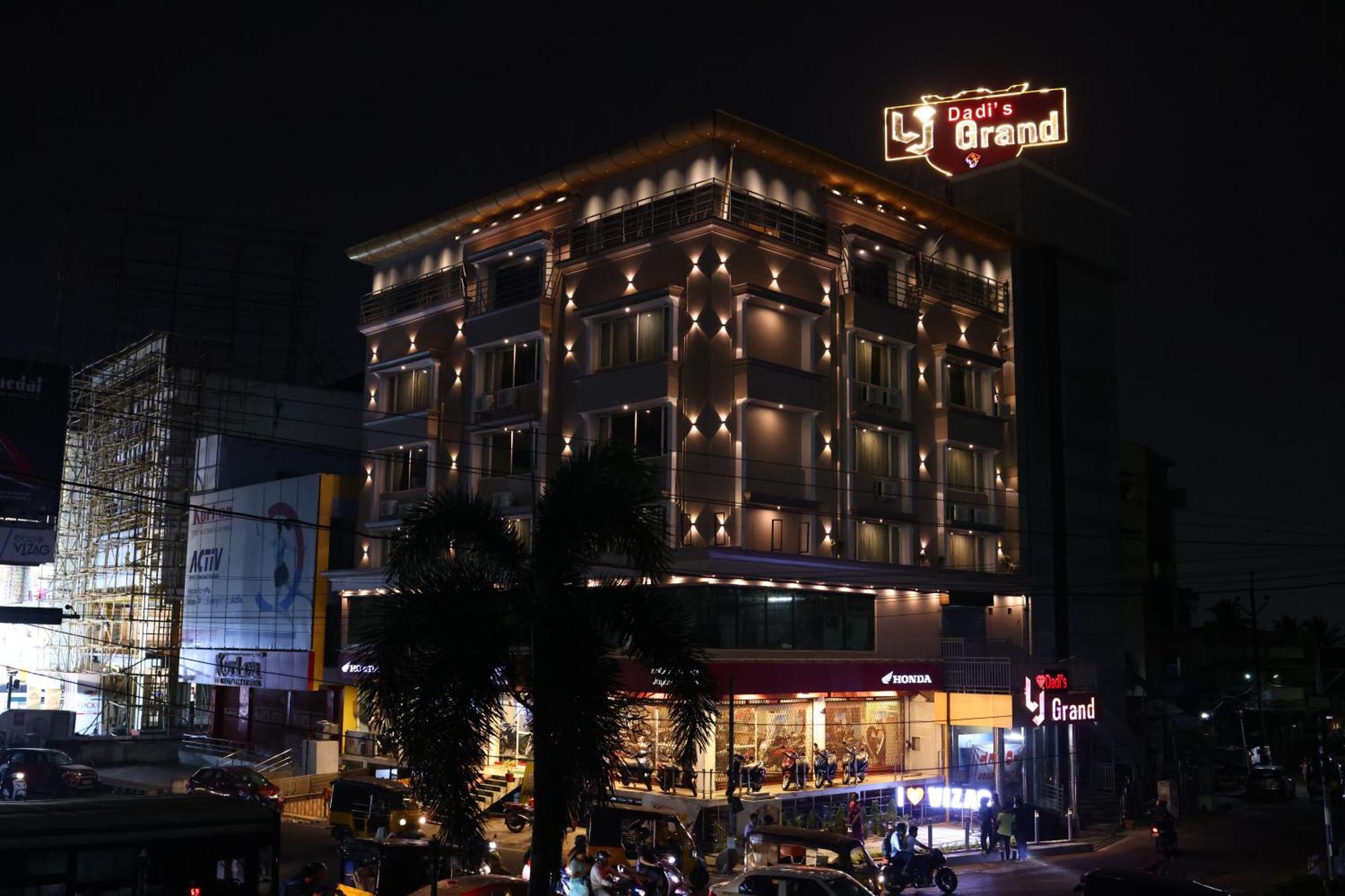 Lj Dadi'S Grand Hotell Visakhapatnam Eksteriør bilde